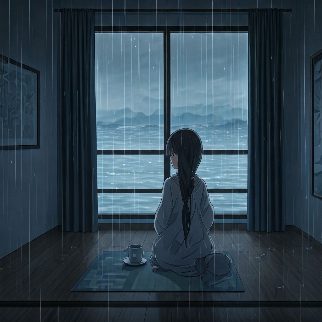 雨天的温暖角落